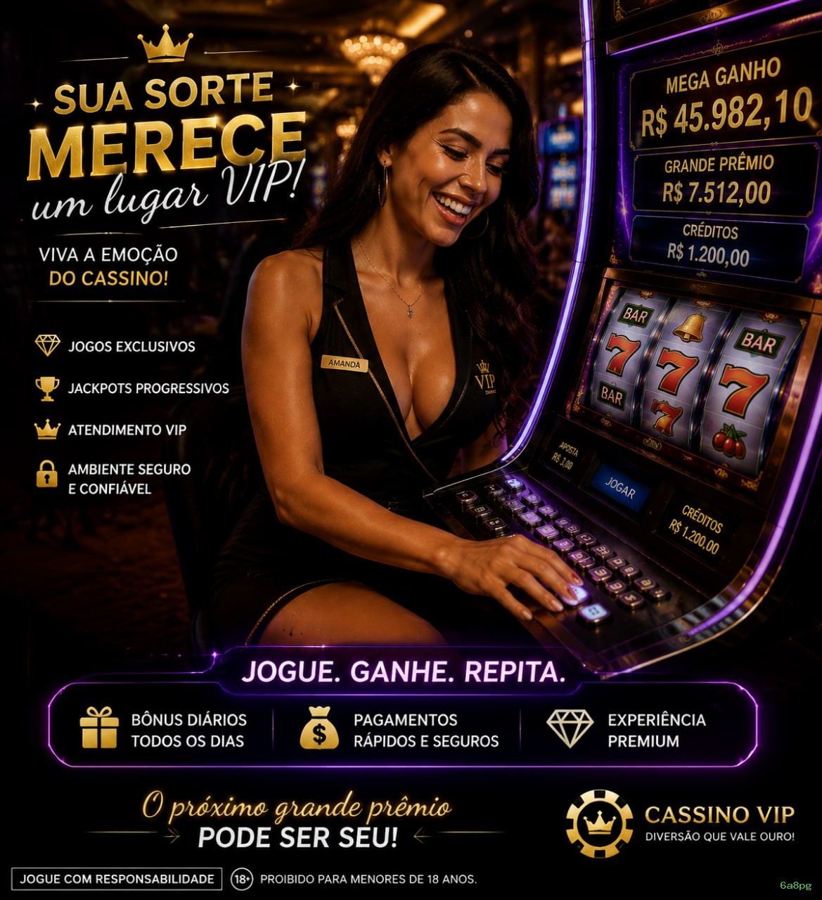 Configurações úteis dentro do app 6a8pg